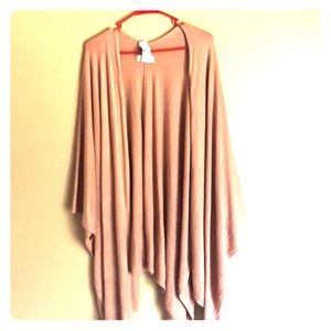 BLUSH SWEATER WRAP